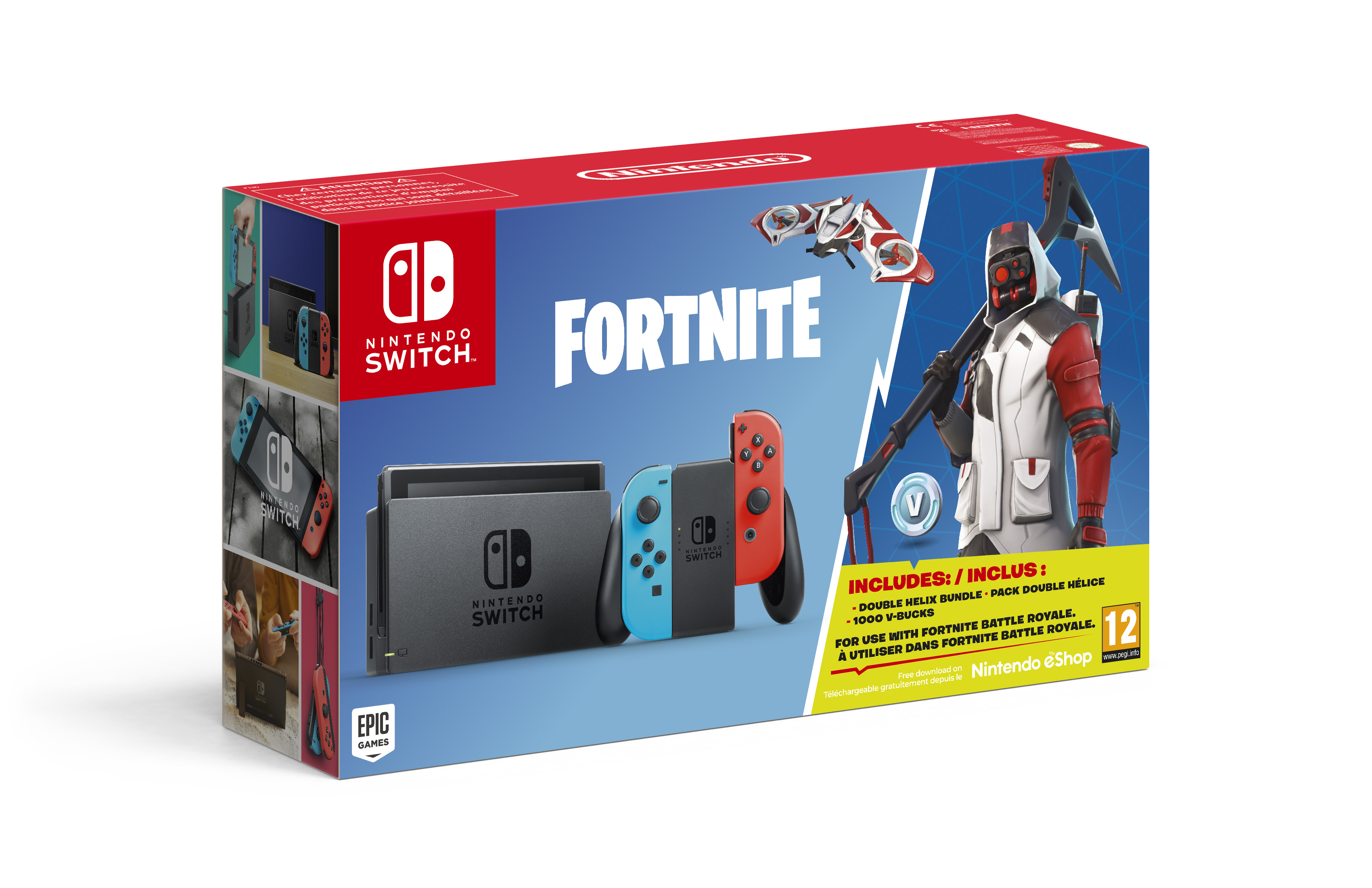 Bundle Royale! O pack Nintendo Switch fortnite chega a Portugal no dia