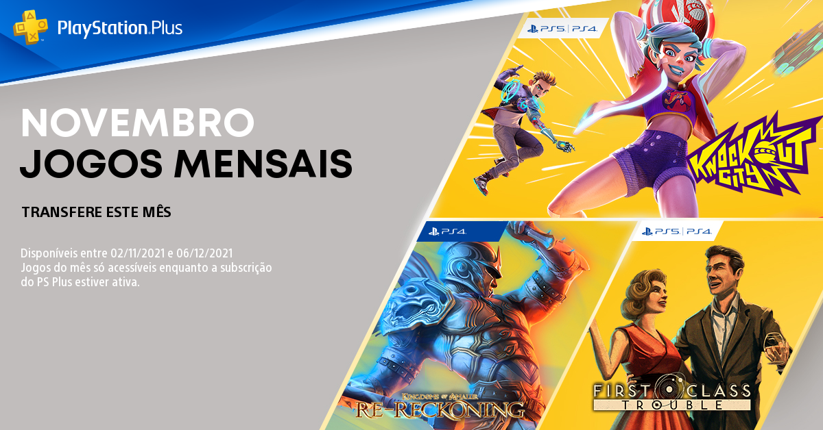 PlayStation Plus – Jogos Mensais: Março