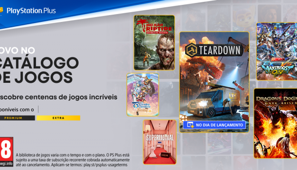 Oficial: Sony revela os jogos do PS Plus Essential de Janeiro de 2023