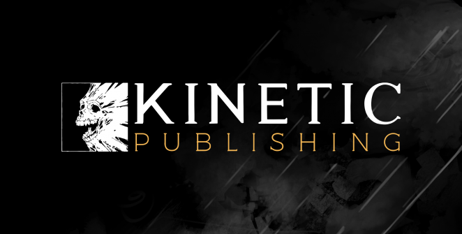 Logótipo da Kinetic Publishing, nova editora da Kinetic Games