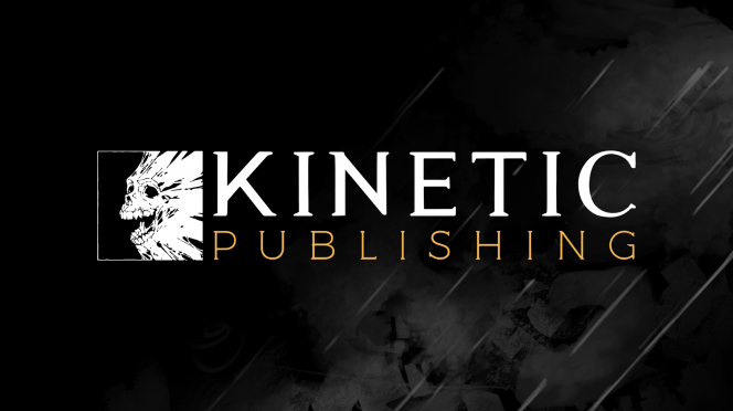 Logótipo da Kinetic Publishing, nova editora da Kinetic Games